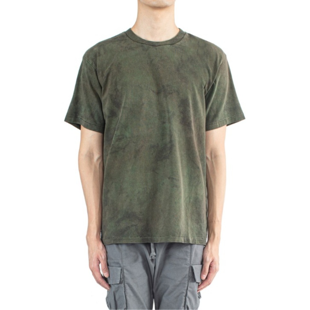 John Elliott University Tee Steelhead Marble Dye Short Sleeve Crew Neck Size 1